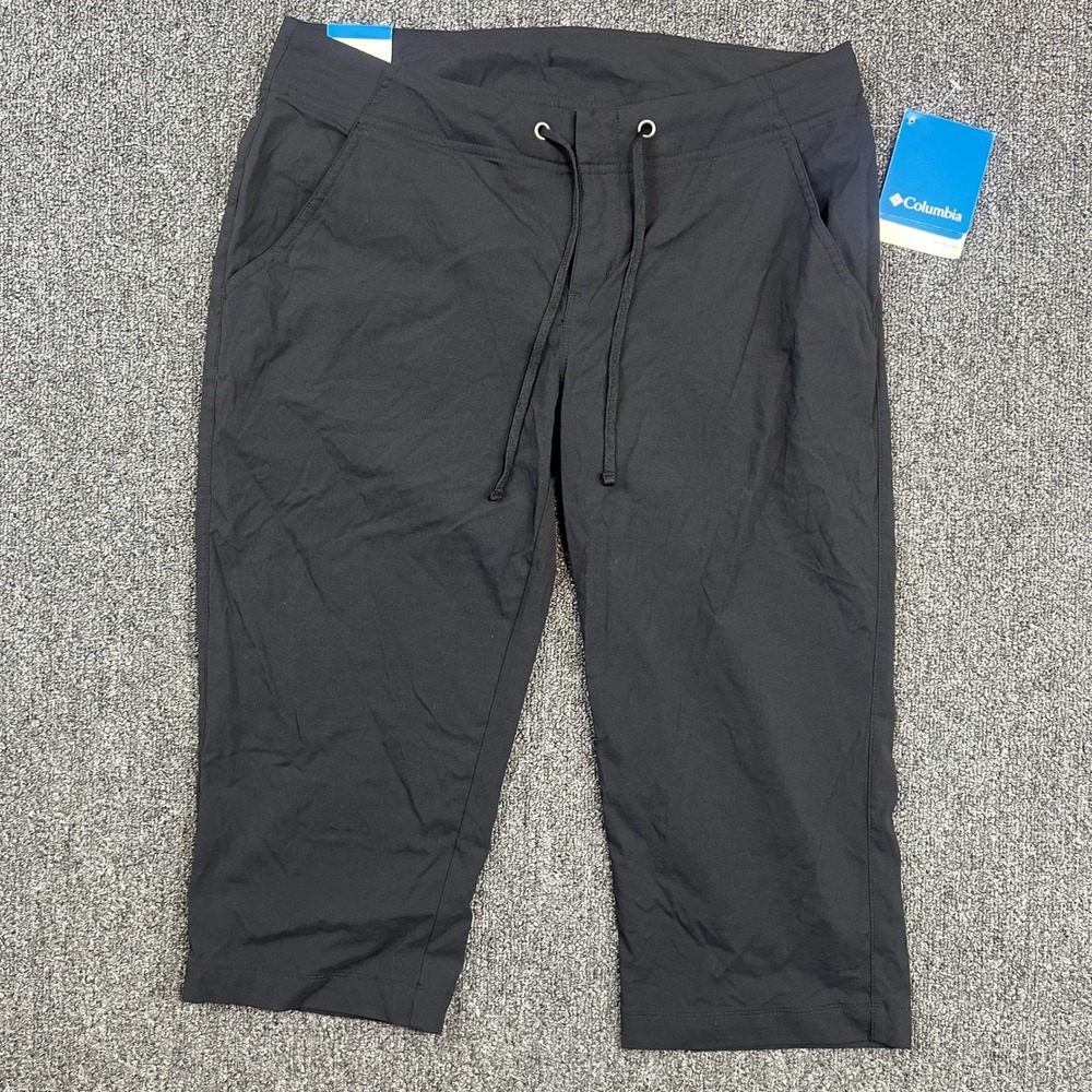 Columbia Sonora Pass Capri Pants Size 18 Black Hiking Outdoor Activewear — photo 2